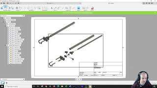 Fusion 360 SS11 Exploded view and Drawing [upl. by Nahum]