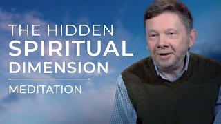 Access the Spiritual Dimension within You  A Meditation with Eckhart Tolle on Stillness [upl. by Felicle]