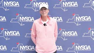 INTERVIEW Hear from 2024 NYS Womens Senior Amateur Champion Teresa Cleland of Bellevue CC [upl. by Aikyn]