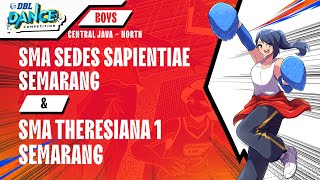 DBL DANCE  SMA SEDES SAPIENTIAE SEMARANG amp SMA THERESIANA 1 SEMARANG [upl. by Dulla]