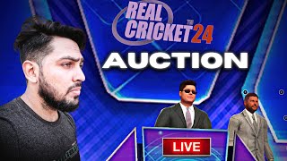 RCPLIPL Auction Live  Real Cricket 24 Auction Live  RtxVivek [upl. by Enirhtac]