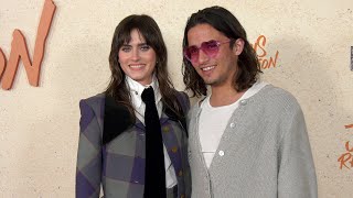 Ally Ioannides and Aramis Knight quotJesus Revolutionquot Los Angeles Premiere Orange Carpet [upl. by Abbottson]