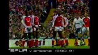 paul gascoigne gazza goal  tottenham vs arsenal [upl. by Hayotal813]