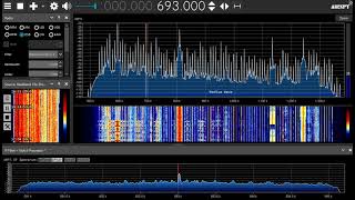 693kHz Bangladesh Betar Dec10 2023 1659 UTC [upl. by Nnairrek]