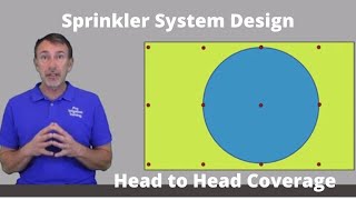 Head To Head Coverage in Irrigation Design sprinkler system design [upl. by Irelav]