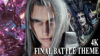 Final Fantasy VII Rebirth OST  Final Boss Battle Theme Full Version Sephiroth One​​Winged Angel [upl. by Ajssatsan]