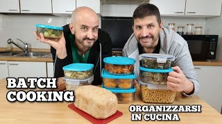 Batch Cooking Come organizzarsi in cucina e risparmiare tempo Forno pentole e instant pot [upl. by Richardson185]