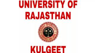 RAJASTHAN UNIVERSITY KULGEET THEME SONG [upl. by Leisam871]