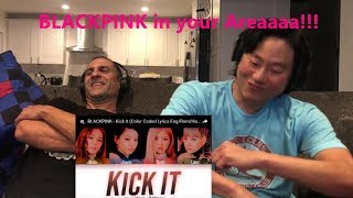 Reaction  BLACKPINK  Kick It [upl. by Leinaj773]