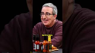 Get ready for John Oliver on Hot Ones 👀👀 [upl. by Neetsuj]