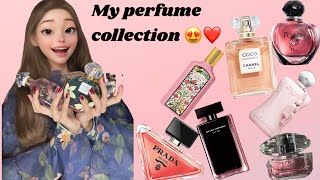 My Perfume Collection 🌸🩷 Branded  Affordable Local and Expensive Perfumes 🌸🩷 [upl. by Zetrauq]