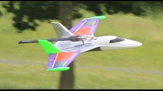 ① AMAZING RC PULSE JET POWERED MULTIPLEX FUNJET  MARCUS BURESCH 45mm LOUD amp FAST WESTON PARK  2015 [upl. by Alyk]