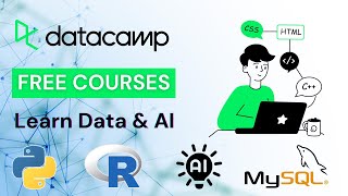 Onine Data Science amp AI Courses for FREE  DataCamp [upl. by Velma58]