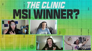 MSI Copium Hopium and Semifinals Pandemonium  THE CLINIC [upl. by Lipsey252]