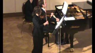 Valentin Silvestrov Post Scriptum violin sonata Sonia Suldina and Jonathan Powell live [upl. by Brozak]