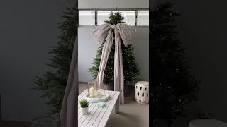 Go BIG with a ribbon balsamhillau christmastree stylingourhome [upl. by Cusick951]