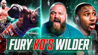 Fury KO’s Wilder  INSANE LIVE REACTION [upl. by Adim]