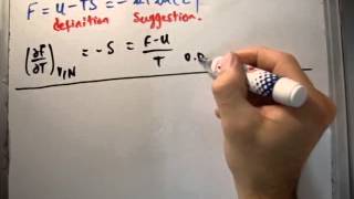 Quantum Statistics 37  Partition Function and Free Energy [upl. by Annej]