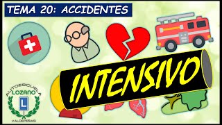 INTENSIVO PERMISO B  TEMA 20 ACCIDENTES [upl. by Dyol]