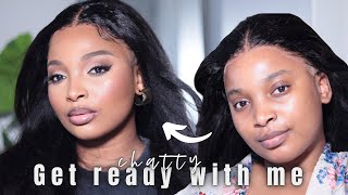 vlogmas 2  chatty grwm yapping and doing my makeup  natural everyday makeup look [upl. by Eihpos]