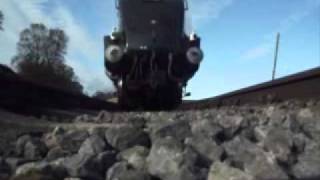 60007 Sir Nigel Gresley passing over camera [upl. by Idnor]