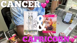 CANCER amp CAPRICORN💕EVERY CHAPTER HAS AN END Capricorn Vs All Signs Tarot Reading [upl. by Cristina189]