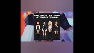 🍒 outfits creados en everskies version kpop ✨ [upl. by Roper]