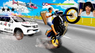 ROUBEI O BANCO E DEI FUGA DA POLICIA no Moto Wheelie 3D Jogo de Motos Brasileiras [upl. by Willabella]