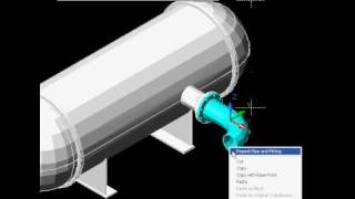 Create 3D Piping amp Vessels With MechQ [upl. by Arahd234]