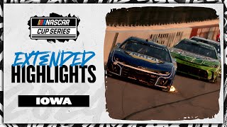 NASCAR Official Extended Highlights from Iowa  2024 Iowa Corn 350 [upl. by Anjela]