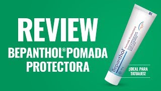 REVIEW Bepanthol Pomada Protectora Regeneradora  DosFarma [upl. by Ydualc]