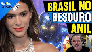 REAGINDO AO VIVO AO ANÚNCIO DE BRUNA MARQUEZINE NO ELENCO DE BESOURO AZUL É DO BRASIL [upl. by Adalia]