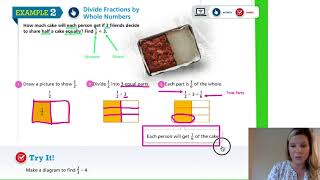 Topic 14 Understanding Division of Fractions by Pearson [upl. by Eidob]