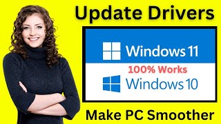 How to update drivers for windows 10 amp windows 11 for FREE Download and install drivers in 2024 [upl. by Aret]