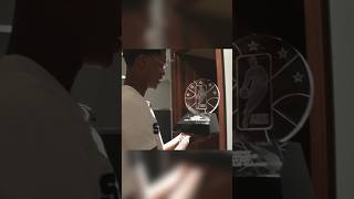 Kobe gave SHAQ’s son his MVP Trophy from the NBA All Star Game Shareef O’Neal [upl. by Annodas]