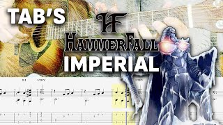 Imperial  Hammerfall  Oscar Dronjak  Chapter V Unbent Unbowed Unbroken  TABs amp Sheetmusic [upl. by Atalaya867]