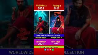 Pushpa 2🆚Pushpa upcoming movies release dateconfirmpushpa2 prabhas alluarjunboxofficecollection [upl. by Esilanna]