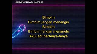 BIMBIM JANGAN MENANGIS  SLANK KAROKE  LIRIK [upl. by Okomot868]