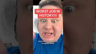 WORST JOB IN HISTORY history historyfacts historical usa job jobs historia america work [upl. by Nolrac544]