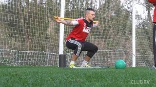 Trainingslager Mijas  Rückkehrer Timo Gebhart [upl. by Noivert]