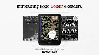 New Kobo Colour eReaders  Bring Books to Life [upl. by Auginahs352]