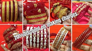 New Design Lightweight Pola Bangles Paat Pola  Mukh Pola Bauti Pola Collection Huge Discount [upl. by Shelah]