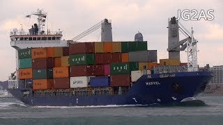 Shipspotting Japan  MV MARVEL コンテナ船 Container ship 2020JAN [upl. by Dannye547]