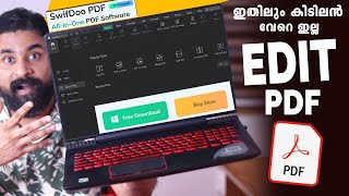 How to edit PDF files with SwifDoo PDF  Best PDF Editor in 2024 [upl. by Kikelia]