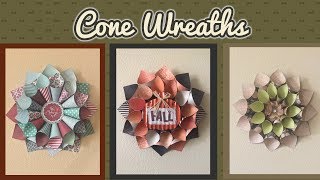 DIY Cone Wreath [upl. by Juliann]