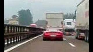 F430 seen on Italian Autostrada [upl. by Anada]