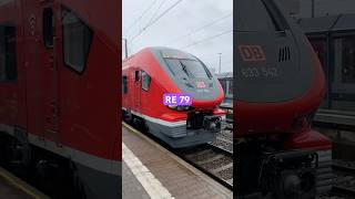 Buchloe RE 79 Richtung Augsburg Hbf trainspotting train deutschebahn eisenbahn baureihe633 [upl. by Alohcin27]