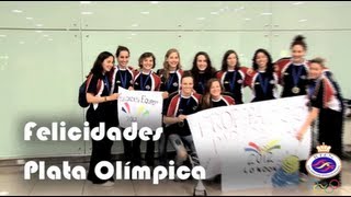 Felicidades Plata para el Waterpolo Femenino  Olimpiadas de Londres 2012 [upl. by Salazar]