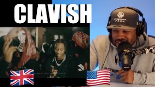 American🇺🇸 Reacts to 🇬🇧 Clavish  Top 2 Official Video [upl. by Ardehs]