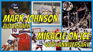 1980 Miracle On Ice Highlights  USA vs Soviet Union 1980 Olympic Hockey  Mark Johnson Autograph [upl. by Yrtsed]